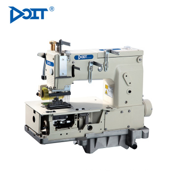 Single or double needle flat-bed double chain stitch machine for achieving wishful DT 1302-4W/5W